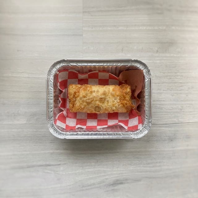 Brisket Rangoon Egg Roll.